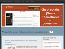 Tablet Screenshot of james-richardson.org